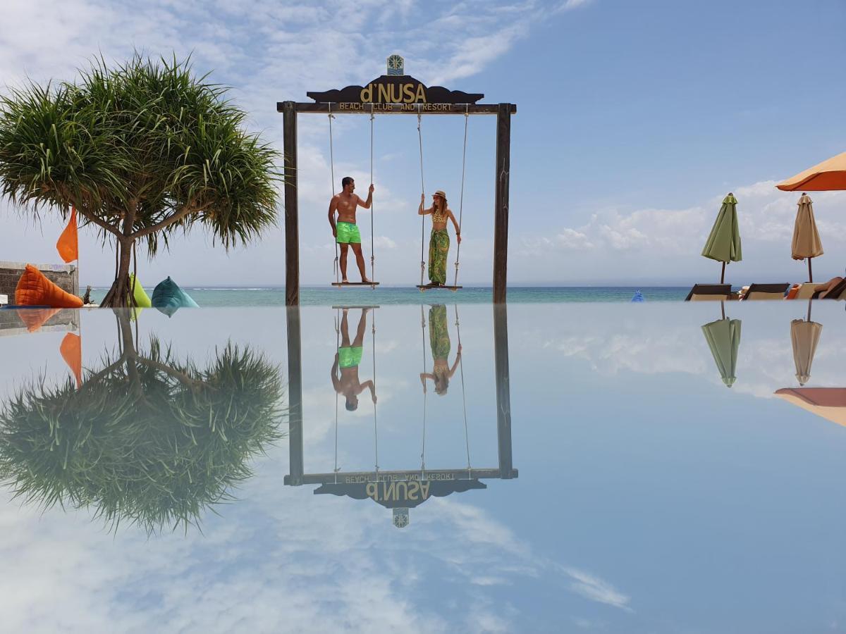 D'Nusa Beach Club And Resort Lembongan Exterior foto