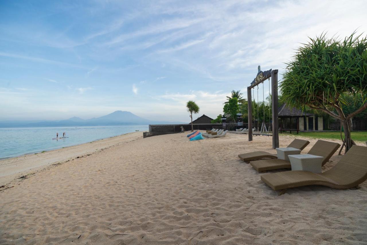 D'Nusa Beach Club And Resort Lembongan Exterior foto